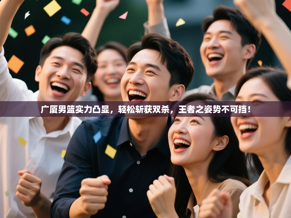 广厦男篮实力凸显，轻松斩获双杀，王者之姿势不可挡！